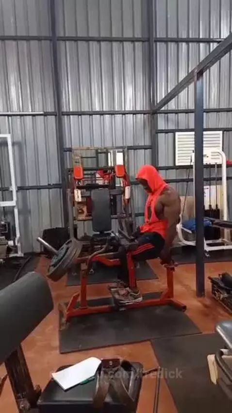 Another sweet  chest and calves day. This is all out set of ... by fredick